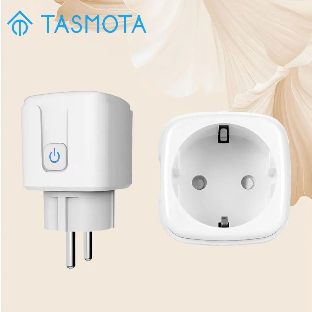TASMOTA WiFi EU Plug Works With Matter Home Assitant Electric Consumption Monitoring 16A Upgraded version
TASMOTA WiFi EU Plug Works With Matter Home Assitant Electric Consumption Monitoring 16A Upgraded version