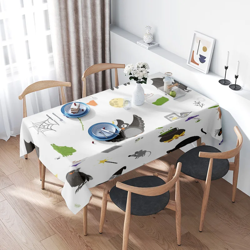 Halloween-themed tablecloth with cute patterns for family dinners available in various sizes on AliExpress! Perfect decoration f
Halloween-themed tablecloth with cute patterns for family dinners available in various sizes on AliExpress! Perfect decoration f