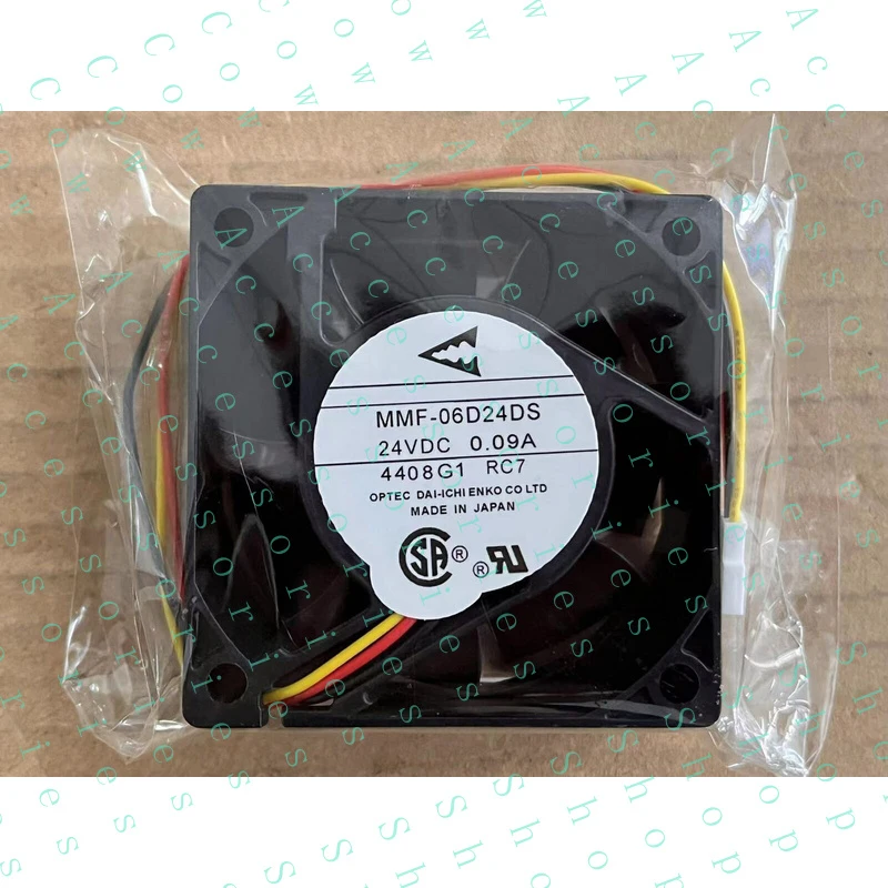 PP+ QTY:1PC inverter fan MMF-06D24DS-RC7 6025 6CM 24VDC 0.09A 3-pin
PP+ QTY:1PC inverter fan MMF-06D24DS-RC7 6025 6CM 24VDC 0.09A 3-pin