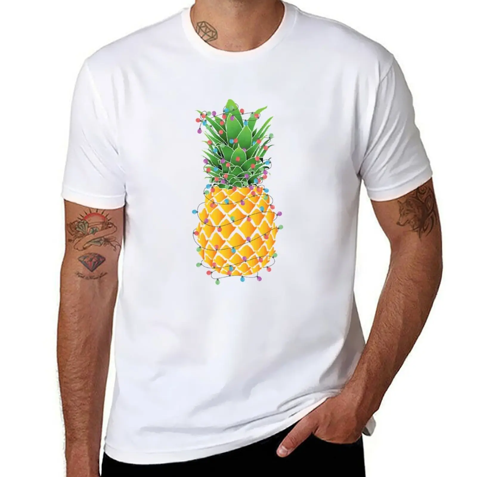 Pineapple Christmas Tree T-Shirt t shirts cotton 100% t shirts for man graphic tees g man t shirts for men T-Shirt
Pineapple Christmas Tree T-Shirt t shirts cotton 100% t shirts for man graphic tees g man t shirts for men T-Shirt