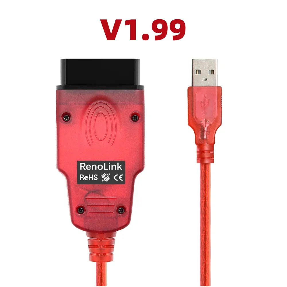 For Renault Renolink V2.10 OBD2 Diagnostic Cable Tools Airbag ECM UCH Key Code ECU Reset Programmer USB Interface V1.99
For Renault Renolink V2.10 OBD2 Diagnostic Cable Tools Airbag ECM UCH Key Code ECU Reset Programmer USB Interface V1.99