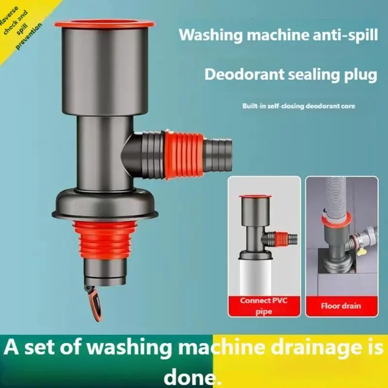 652F Floor Drain Cover Washing Machine Floor Drain Cover Split flows Drain Adapter
652F Floor Drain Cover Washing Machine Floor Drain Cover Split flows Drain Adapter