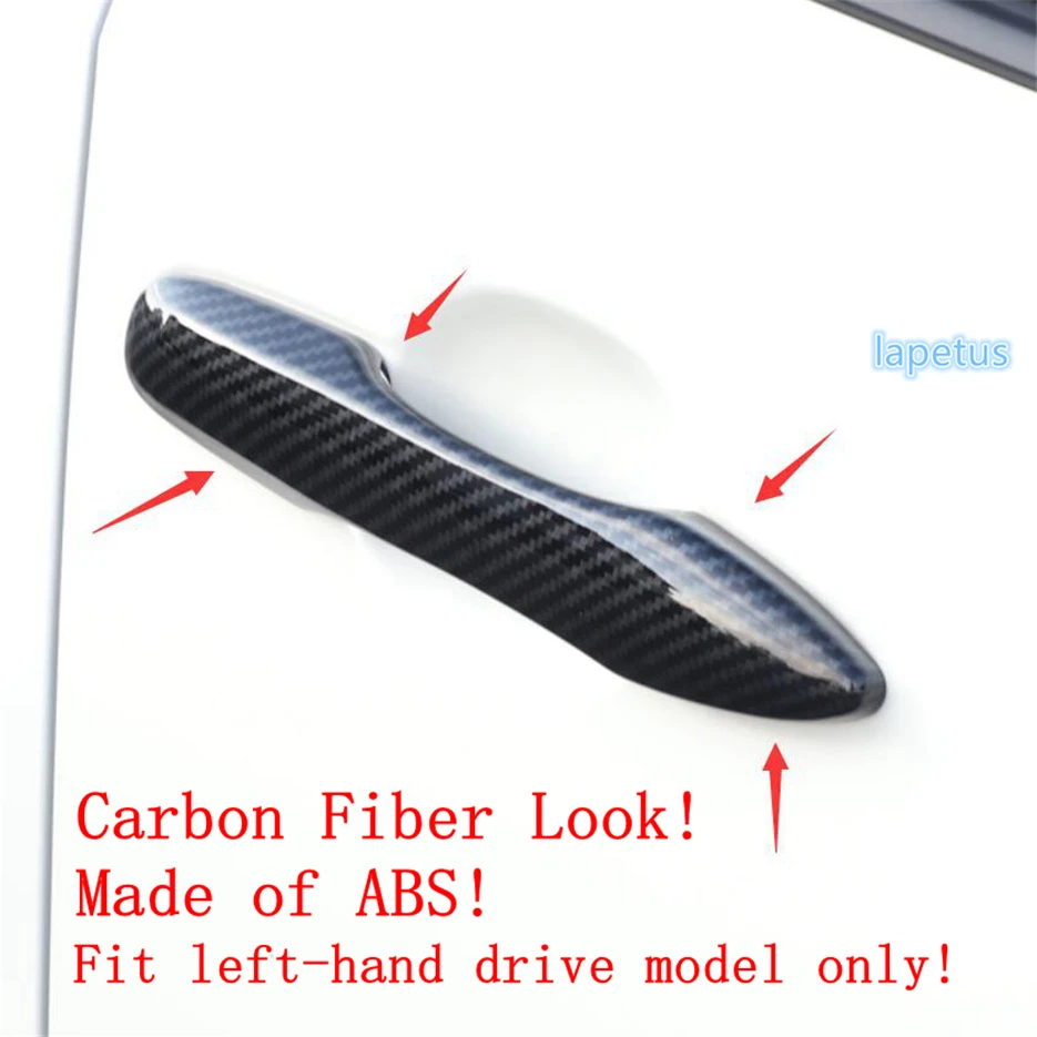 ABS Chrome Carbon Fiber Side Door Handle Catch Decoration Cap Cover Trim Fit For Toyota Corolla 2019 - 2024 Car Accessories
ABS Chrome Carbon Fiber Side Door Handle Catch Decoration Cap Cover Trim Fit For Toyota Corolla 2019 - 2024 Car Accessories