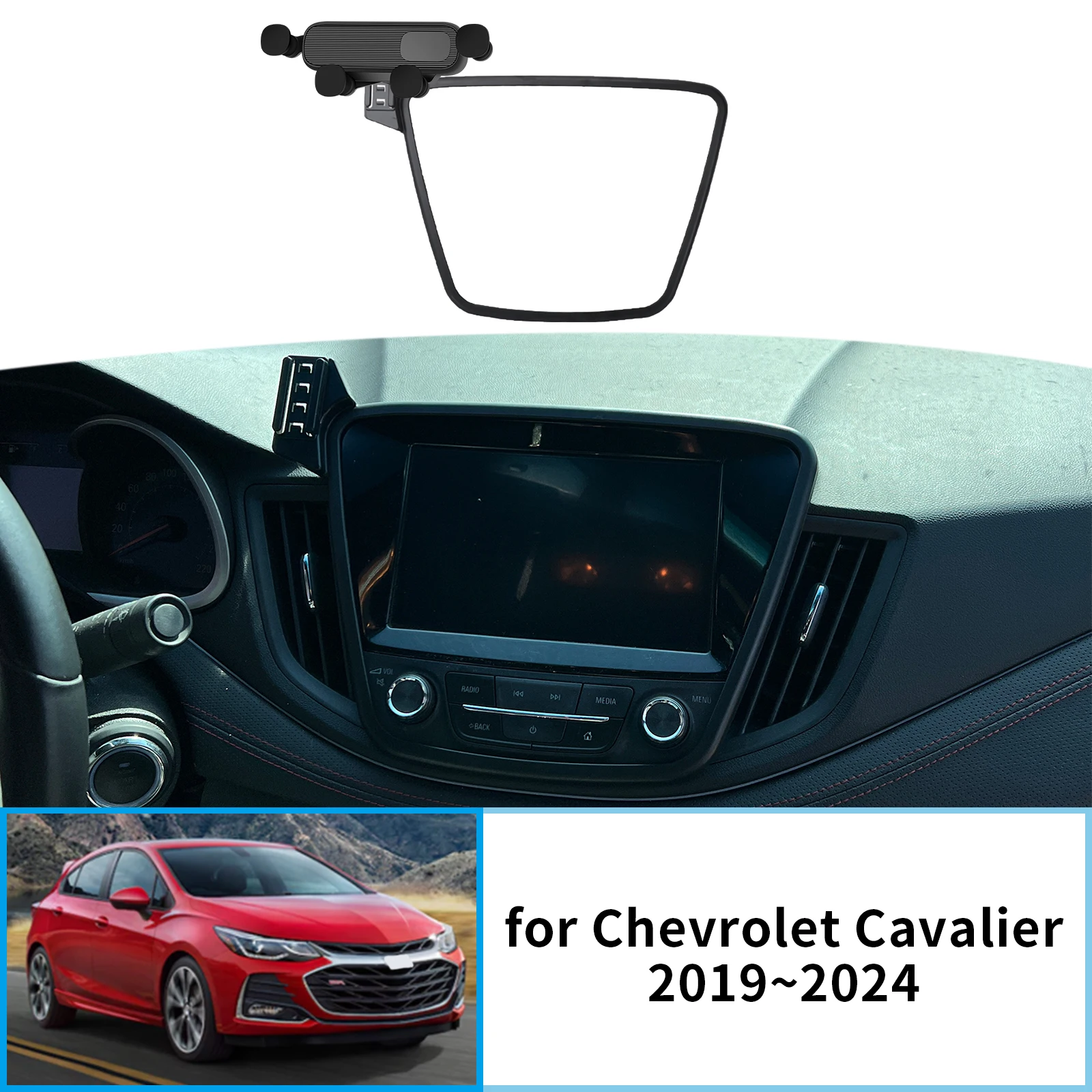 Car Mobile Phone Holder for Chevrolet Cavalier 2019~2024 GPS Bracket Navigation Stand Auto Accessories
Car Mobile Phone Holder for Chevrolet Cavalier 2019~2024 GPS Bracket Navigation Stand Auto Accessories