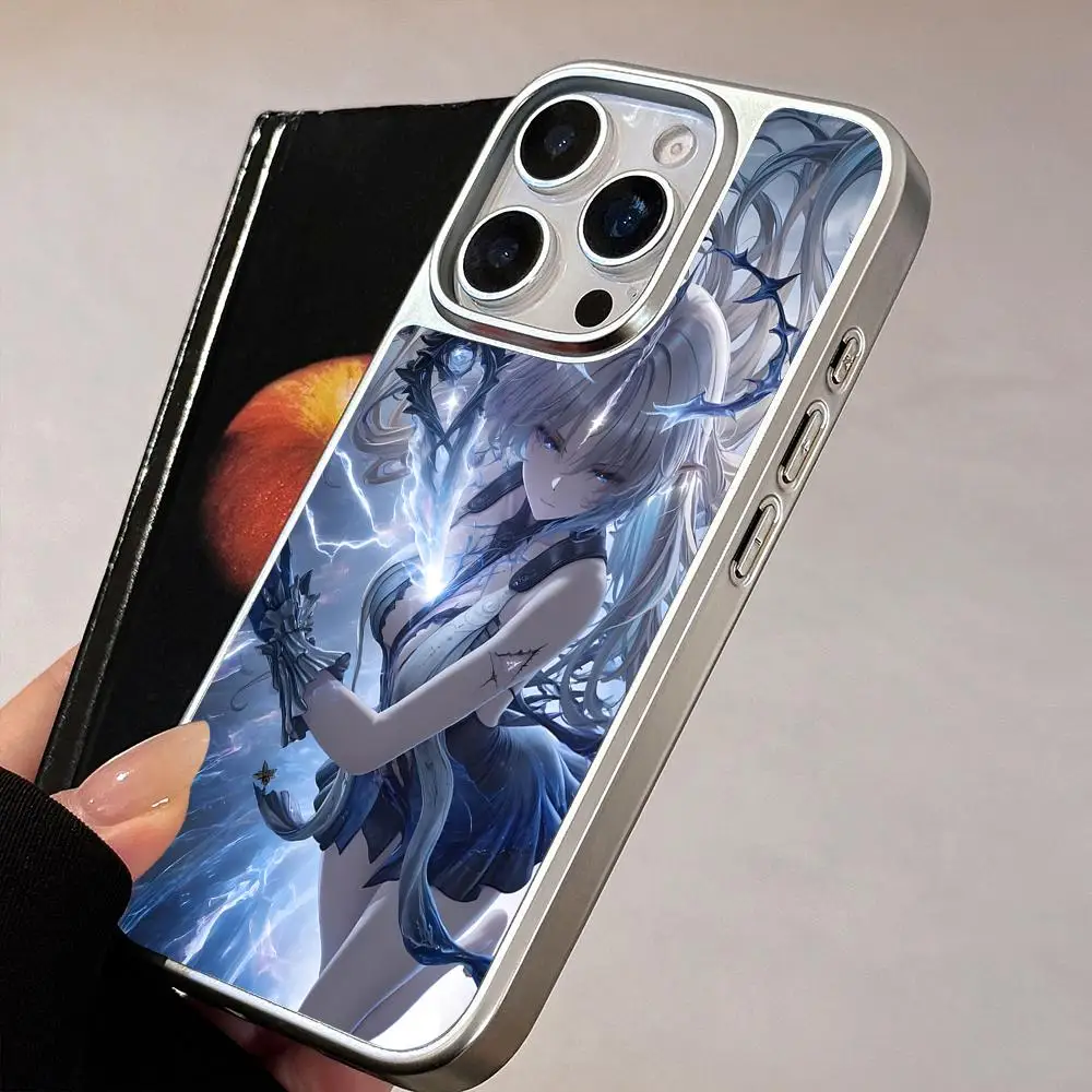 Wuthering Waves Fleurdelys Phone Case for iPhone 17 16 15 14 13 12 11 Air Pro Max Plus Electroplated Silver Cover
Wuthering Waves Fleurdelys Phone Case for iPhone 17 16 15 14 13 12 11 Air Pro Max Plus Electroplated Silver Cover