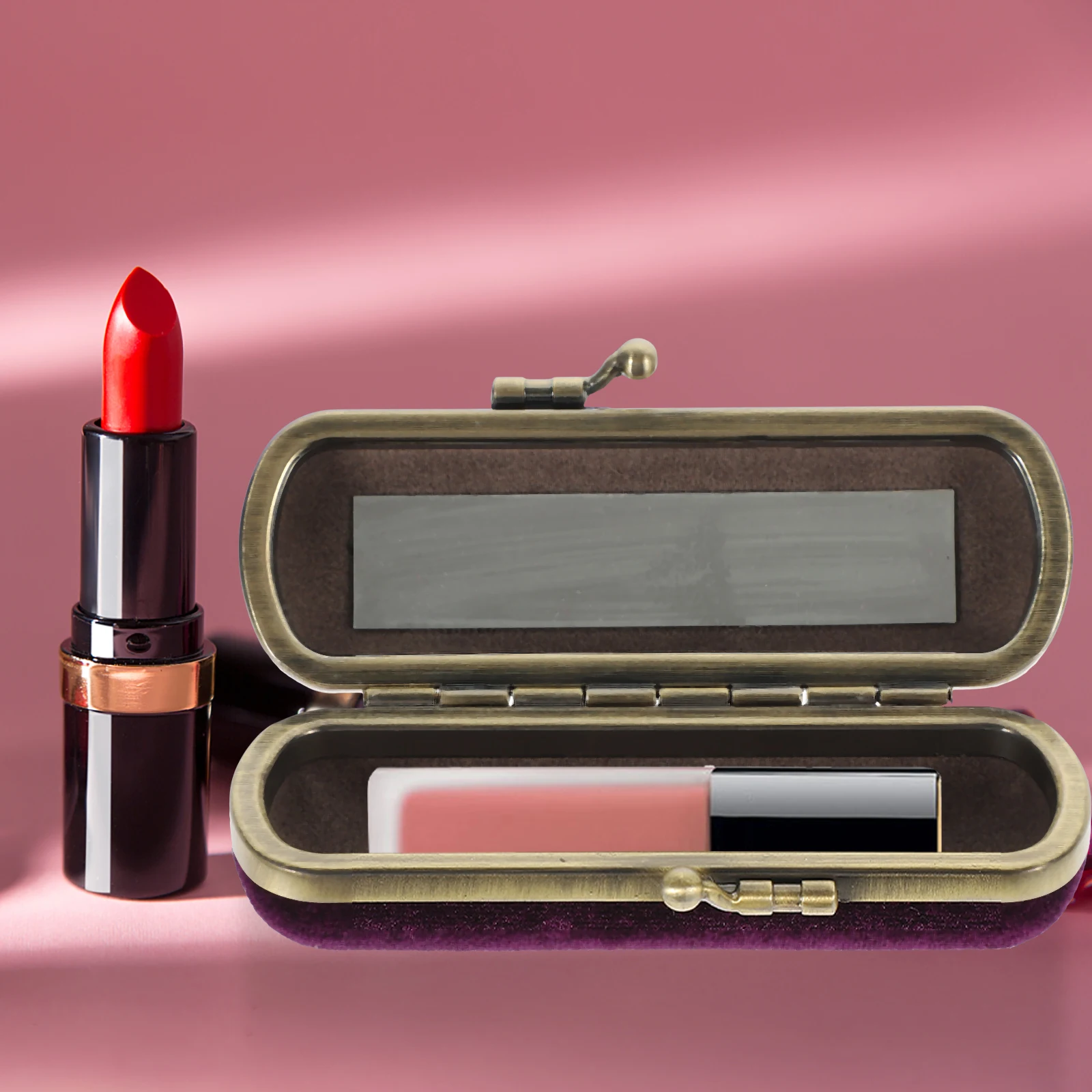 Box Retro High Quality Material Case Lipstick Makeup Lipstick Holder Organizer Travel Size Lip Gloss Case Storage
Box Retro High Quality Material Case Lipstick Makeup Lipstick Holder Organizer Travel Size Lip Gloss Case Storage