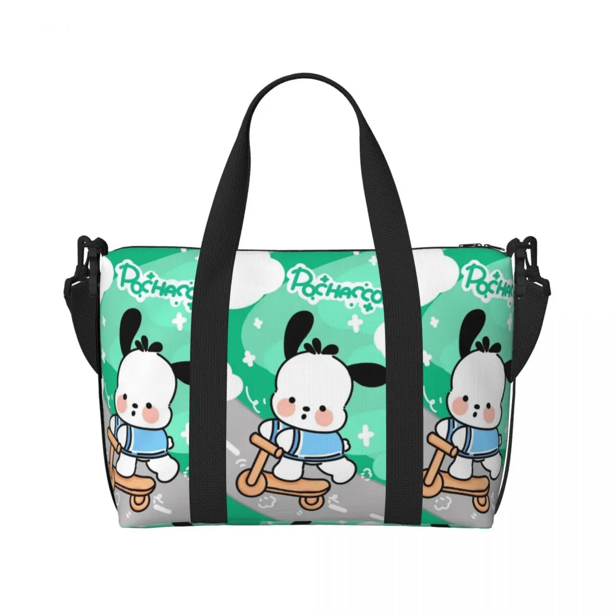 Custom Pochacco Girly Heart Tote Bag Women Large Capacity Cute Cartoon Beach Gym Shoulder Travel Bag
Custom Pochacco Girly Heart Tote Bag Women Large Capacity Cute Cartoon Beach Gym Shoulder Travel Bag