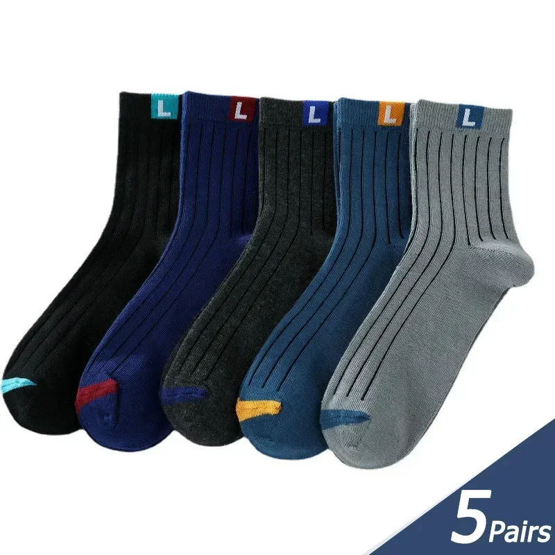 5 Sports Winter High Striped Mid-tube Socks Men's Quality Thickened Autumn New And Cotton
5 Sports Winter High Striped Mid-tube Socks Men's Quality Thickened Autumn New And Cotton