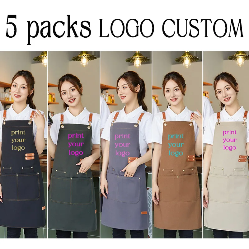Waterproof Canvas Apron 5Pcs Logo Customize Catering Shop Kitchen Home Gardening Commercial Apron Women Men Adult Apron
Waterproof Canvas Apron 5Pcs Logo Customize Catering Shop Kitchen Home Gardening Commercial Apron Women Men Adult Apron