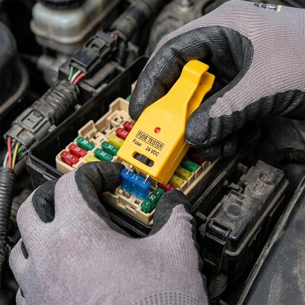 Multi-Functional Car Checker Puller Removal Tool for Mini/Standard Blade Car Fuse Tester DC 24V Automotive Tester Blade Puller
Multi-Functional Car Checker Puller Removal Tool for Mini/Standard Blade Car Fuse Tester DC 24V Automotive Tester Blade Puller