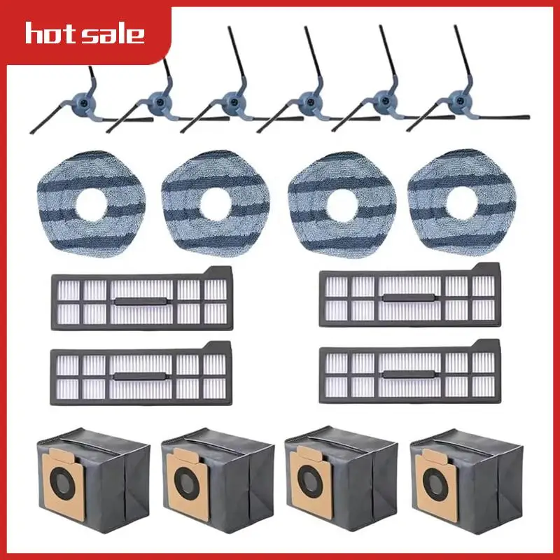 A52I-Replacement Parts For Eufy X10 Pro Omni Vacuum Cleaner Accessories Kit, Mop Cloth Pads, Vacuum Dust Bags, Hepa Filters
A52I-Replacement Parts For Eufy X10 Pro Omni Vacuum Cleaner Accessories Kit, Mop Cloth Pads, Vacuum Dust Bags, Hepa Filters
