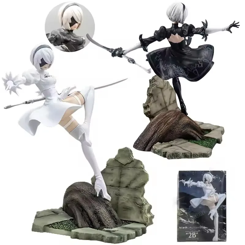 NieR:Automata YoRHa No.2 Type B Action Figure No.9 A2 2B 9S Figurine Desktop Ornaments PVC Model Toy Collection Anime Doll Gifts
NieR:Automata YoRHa No.2 Type B Action Figure No.9 A2 2B 9S Figurine Desktop Ornaments PVC Model Toy Collection Anime Doll Gifts