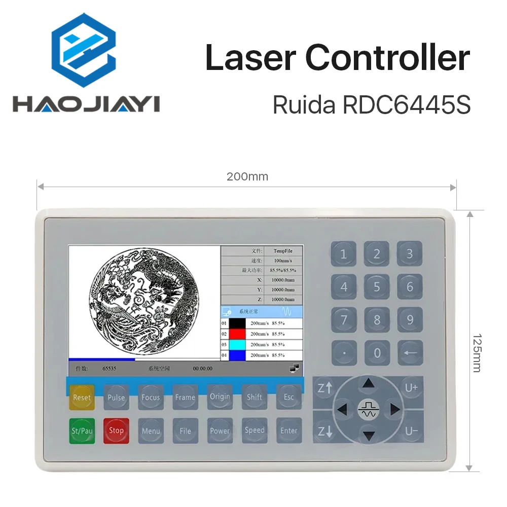 Панель контроллера лазера CO2 для Ruida RDC6445G RDC6442S RDLC320-A Панель дисплея станка для лазерной резки с ЧПУ
Панель контроллера лазера CO2 для Ruida RDC6445G RDC6442S RDLC320-A Панель дисплея станка для лазерной резки с ЧПУ