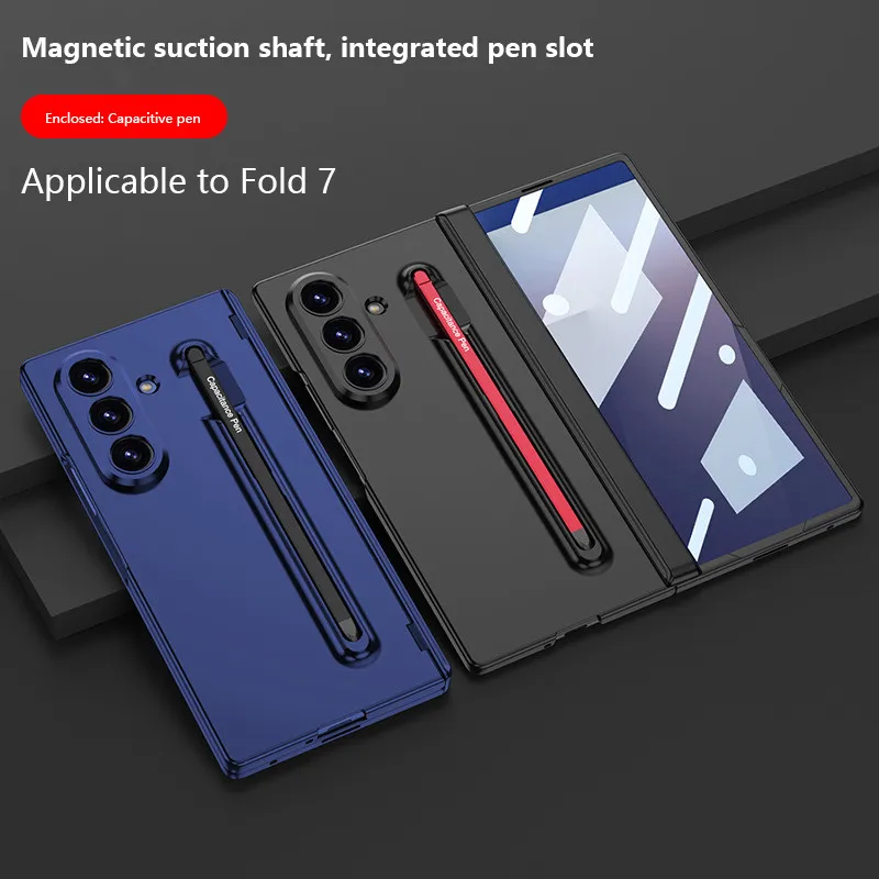 Чехол-держатель для Samsung Galaxy ZFold7 5G с магнитным шарниром S Pen для Samsung Galaxy Z Fold 7 5G, чехол с сенсорной ручкой
Чехол-держатель для Samsung Galaxy ZFold7 5G с магнитным шарниром S Pen для Samsung Galaxy Z Fold 7 5G, чехол с сенсорной ручкой
