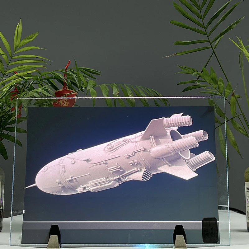 3D Holographic Self Adhesive Film ALR Rear Projection Screen 1.52*0.5m Black Color for Smart Window Glass Advertising
3D Holographic Self Adhesive Film ALR Rear Projection Screen 1.52*0.5m Black Color for Smart Window Glass Advertising