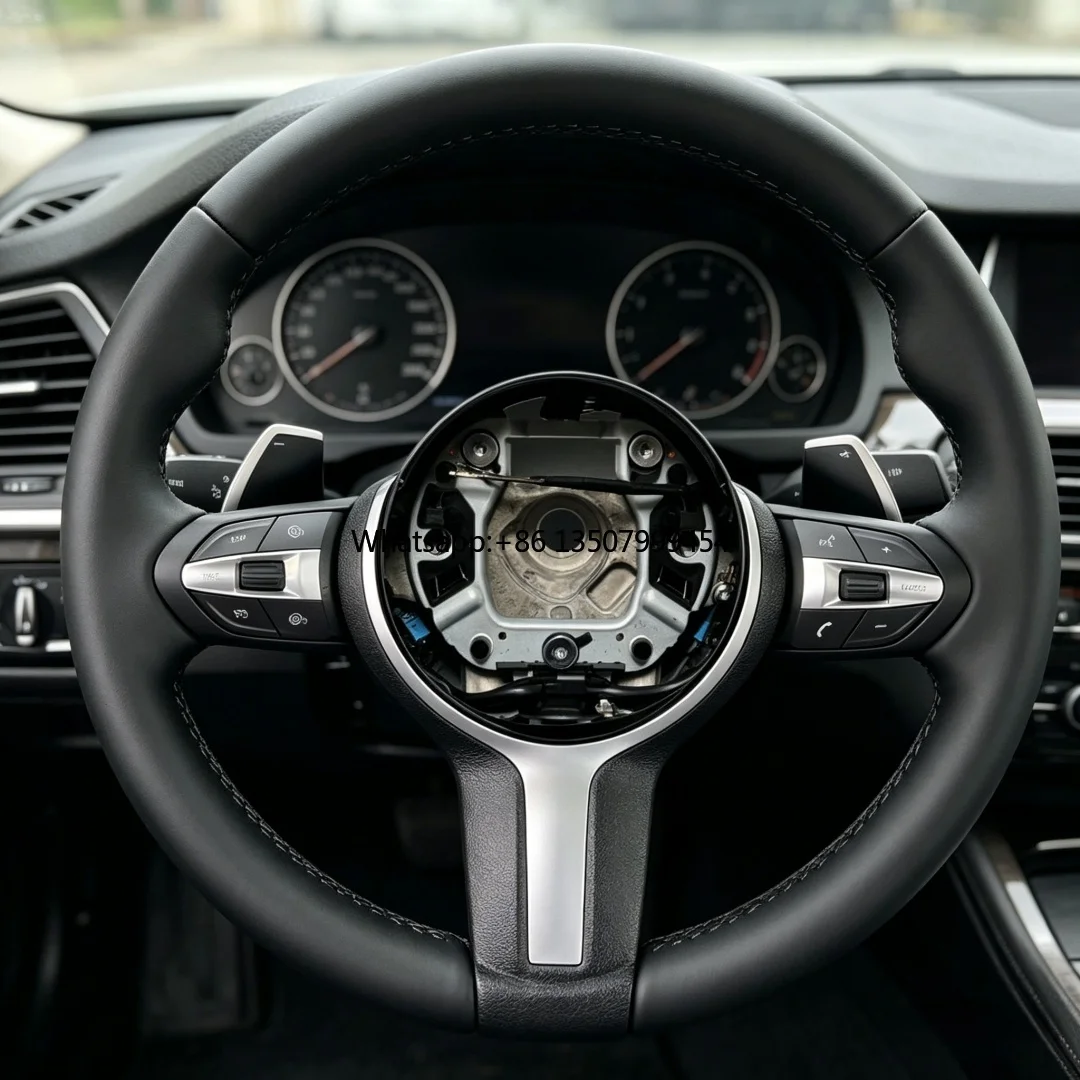 For BMW F07 F10 F30 F32 F34 F35 F36 F48 F20 F21 F22 F25 F31 M3 M5 M6 F11 F12 F15 F16 E90 E70 Leather Steering Wheel in Stock
For BMW F07 F10 F30 F32 F34 F35 F36 F48 F20 F21 F22 F25 F31 M3 M5 M6 F11 F12 F15 F16 E90 E70 Leather Steering Wheel in Stock
