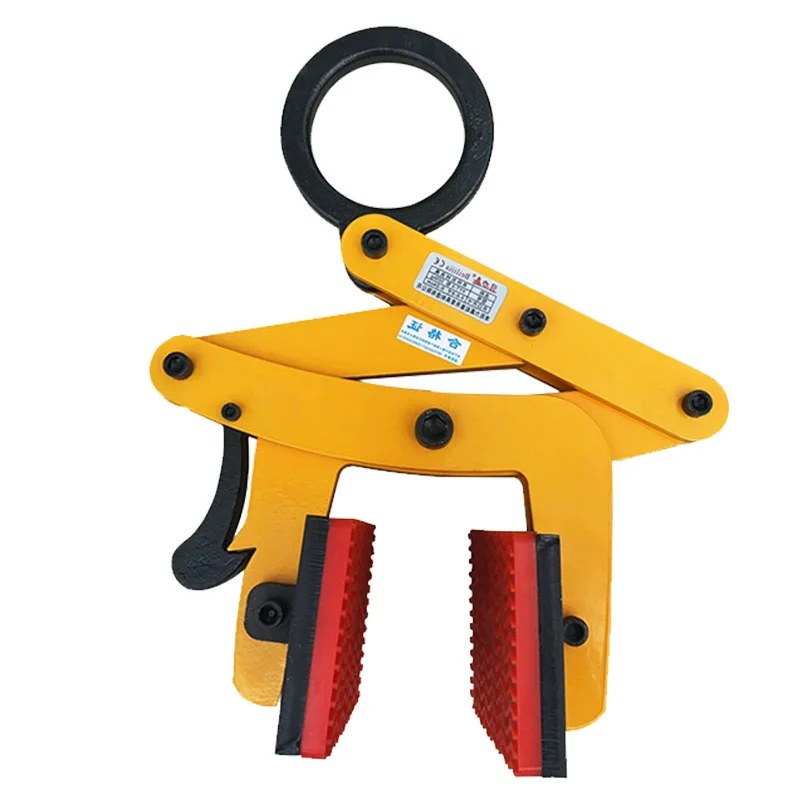 Heavy-Duty A type Stone Lifting Clamp with Rubber-Lined Jaws for Curb Stones Marble Stone Lifter Anti-slip Rubber
Heavy-Duty A type Stone Lifting Clamp with Rubber-Lined Jaws for Curb Stones Marble Stone Lifter Anti-slip Rubber