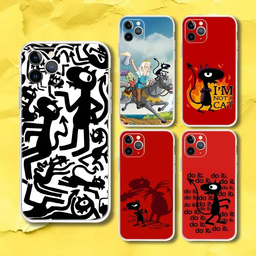 D-Disenchantment Luci Phone Case For iPhone 17,16e,16,15,14,13,12,11 Mini Pro Max X,XR,XSMAX 8,7 Air Plus Transparent Soft
D-Disenchantment Luci Phone Case For iPhone 17,16e,16,15,14,13,12,11 Mini Pro Max X,XR,XSMAX 8,7 Air Plus Transparent Soft