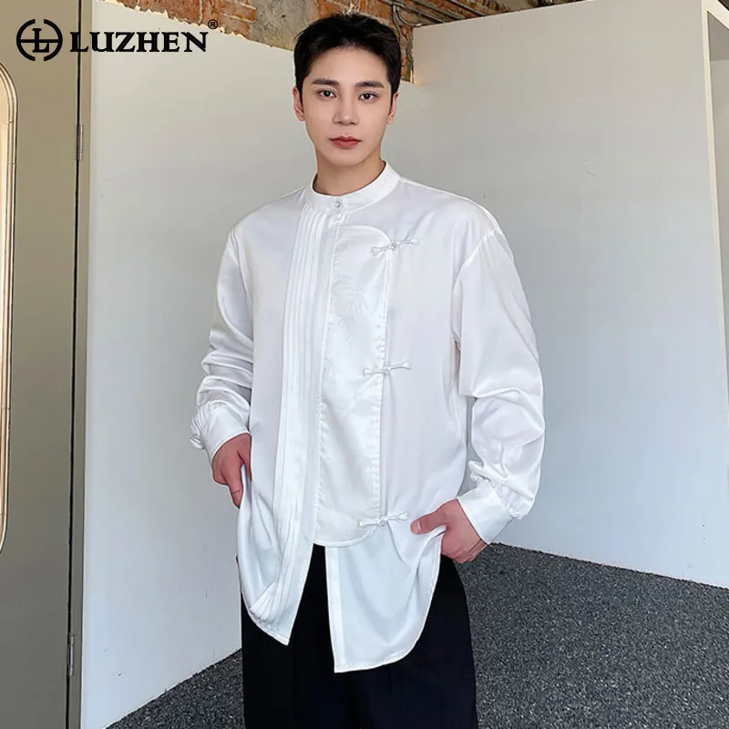LUZHEN 2025 New Personalized Patchwork Placket Design Long Sleeve Shirts Men's Stylish Elegant Temperament Casual Tops JY1200
LUZHEN 2025 New Personalized Patchwork Placket Design Long Sleeve Shirts Men's Stylish Elegant Temperament Casual Tops JY1200