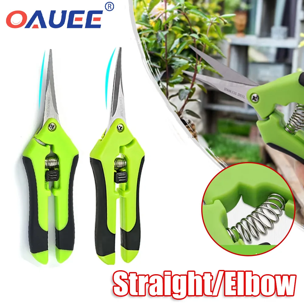 Stainless Steel Gardening Scissors Fruit Grape Picking Scissors Fruit Tree Pruning Scissors Straight Head Elbow Gardening Tools
Stainless Steel Gardening Scissors Fruit Grape Picking Scissors Fruit Tree Pruning Scissors Straight Head Elbow Gardening Tools