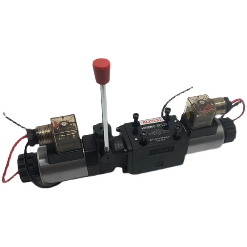3-position 4-way hand electric integrated emergency solenoid manual valve 4WEMM6E/D24V A220 6J 10E 10G
3-position 4-way hand electric integrated emergency solenoid manual valve 4WEMM6E/D24V A220 6J 10E 10G