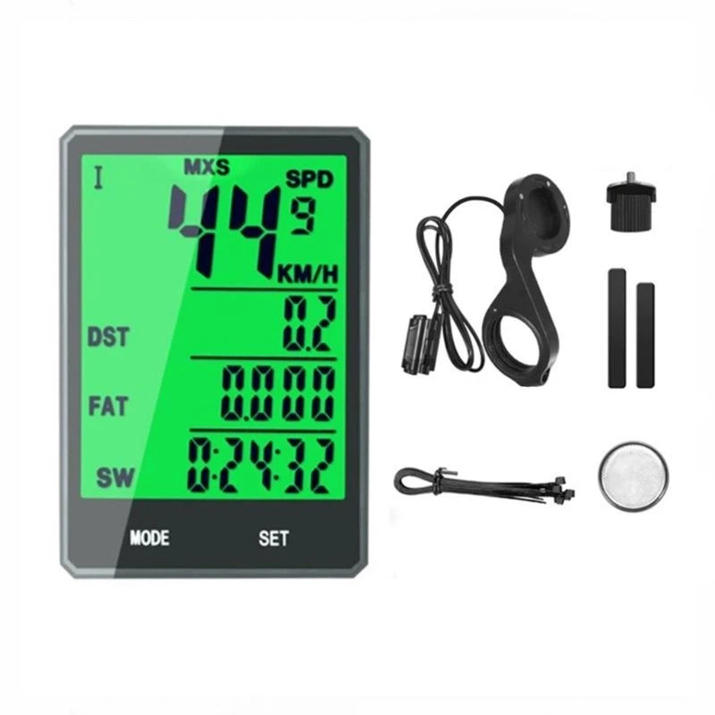 Water Proof Bicycles Speedometer with Large Display Large Screen Bike Computer
Water Proof Bicycles Speedometer with Large Display Large Screen Bike Computer