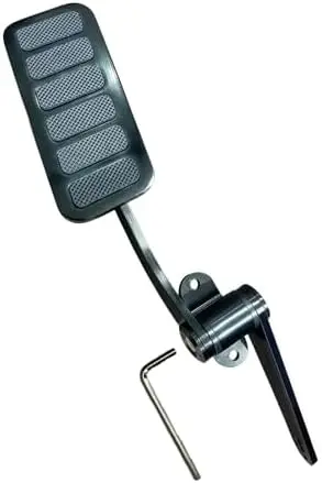 Universal Black Aluminum Slip-Grip Gas Pedal for Chevy Mopar Rat Rods
Universal Black Aluminum Slip-Grip Gas Pedal for Chevy Mopar Rat Rods