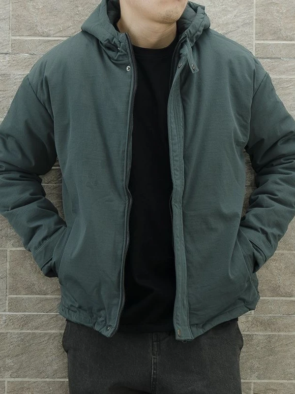 Men's Winter Thiened Fce Lined Hooded Jaet Retro Sli Warm Cotton Workwear Coat Stand Fit Zipper Closure Casual ...
Men's Winter Thiened Fce Lined Hooded Jaet Retro Sli Warm Cotton Workwear Coat Stand Fit Zipper Closure Casual ...