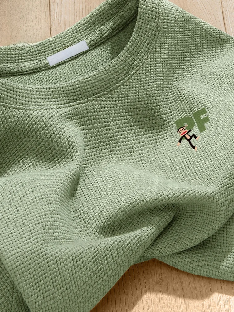 Long Sve T-irt Men's Spring een Base irt Large Mouth Monkey Print Casual Breathable Polyester Blend
Long Sve T-irt Men's Spring een Base irt Large Mouth Monkey Print Casual Breathable Polyester Blend