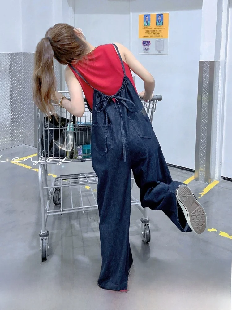 Новый летний женский джинсовый жилет и комбинезон, комплект из двух предметов, прямые широкие брюки, утягивающий эффект, корейская версия
Новый летний женский джинсовый жилет и комбинезон, комплект из двух предметов, прямые широкие брюки, утягивающий эффект, корейская версия