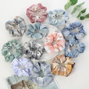 Cotton Plaid Scrunchies for Women Girls Multicolor Elastic Headband Rubber Ponytail-holders Hair Band Hair Tie Hair Accessories
Cotton Plaid Scrunchies for Women Girls Multicolor Elastic Headband Rubber Ponytail-holders Hair Band Hair Tie Hair Accessories