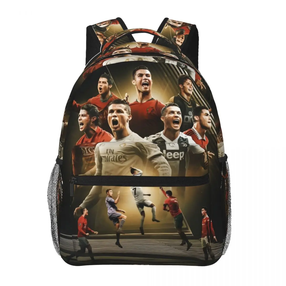 CR7 Cristiano Ronaldo Backpack Student Schoolbag for Men Women Laptop Canvas Bags
CR7 Cristiano Ronaldo Backpack Student Schoolbag for Men Women Laptop Canvas Bags