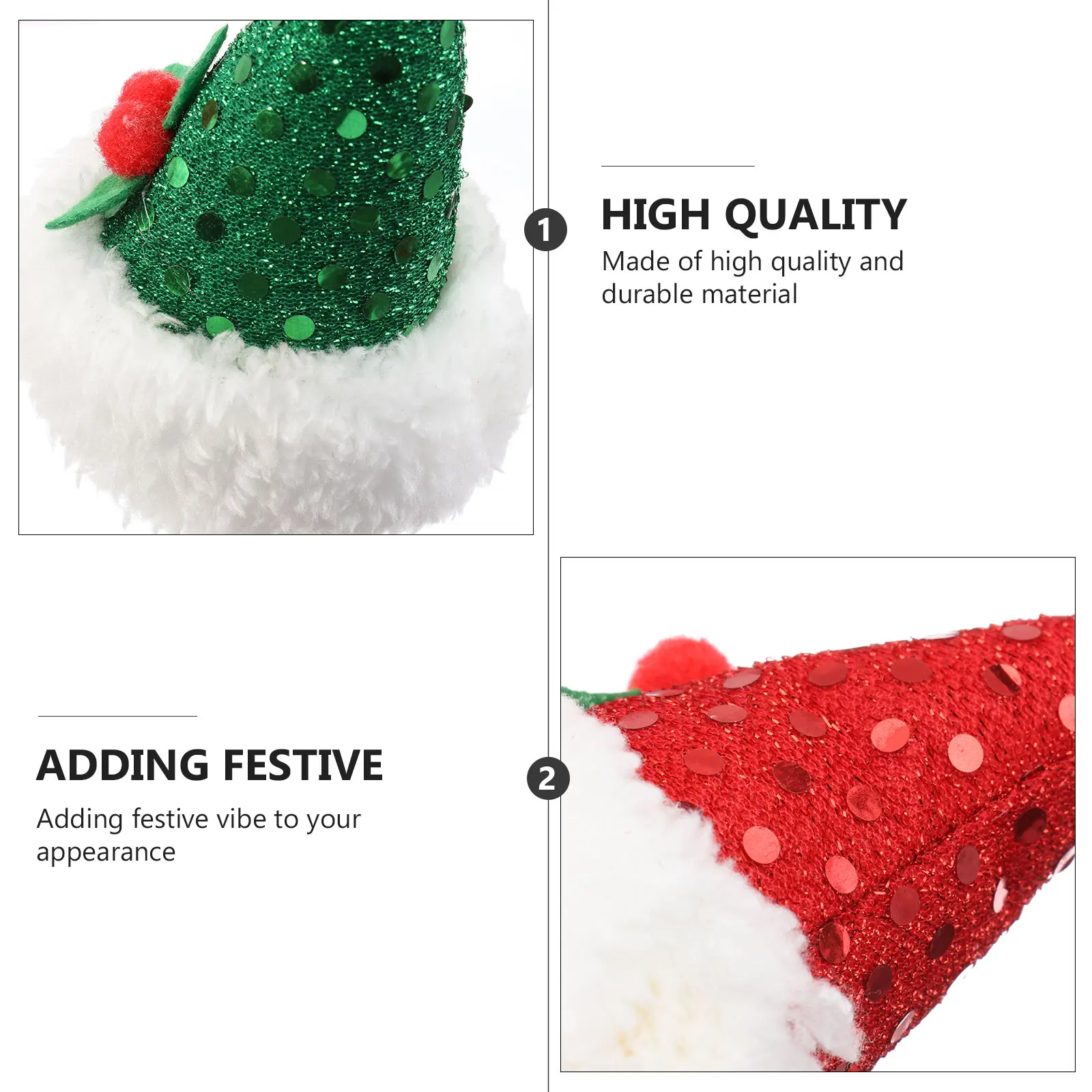 3Pcs Lovely Christmas Hat Hairpins Ideal for Kids and Young Girls Festive Decorations Green Silver Red Hairpin Christmas
3Pcs Lovely Christmas Hat Hairpins Ideal for Kids and Young Girls Festive Decorations Green Silver Red Hairpin Christmas