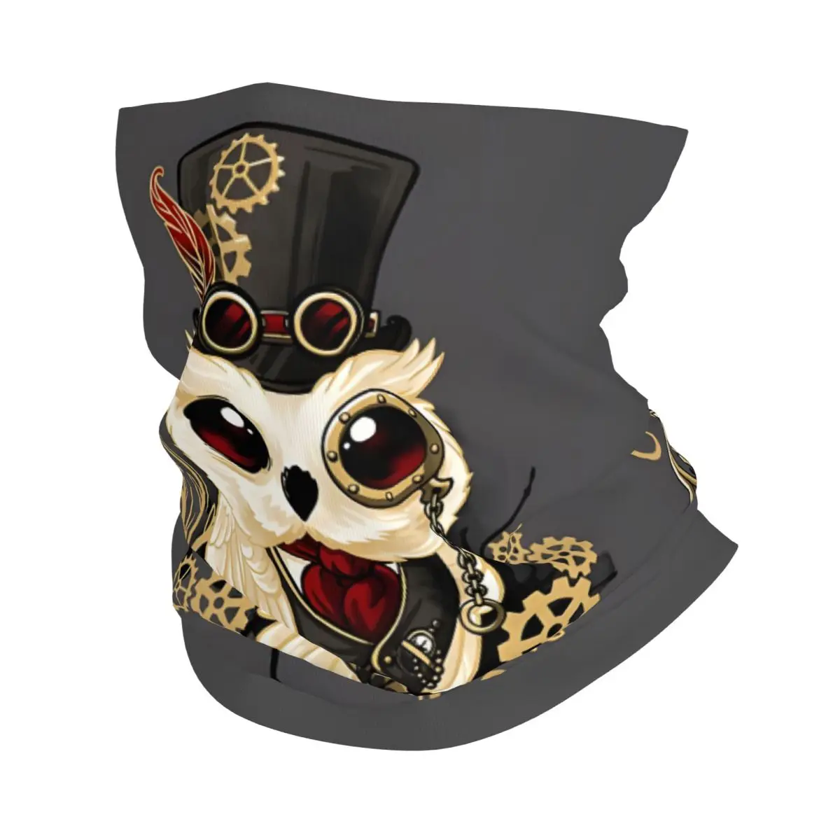 Тонкая бандана в стиле стимпанк с совой, шейный платок, шарф, повязка на голову, шейный чехол
Тонкая бандана в стиле стимпанк с совой, шейный платок, шарф, повязка на голову, шейный чехол