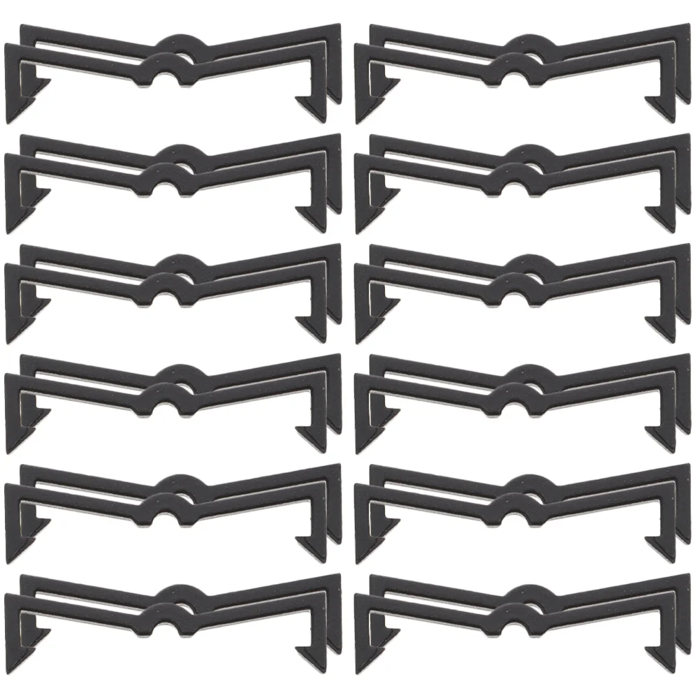 50 Pcs Heavy Duty Adhesive Hooks Fastening Buckle Garage Accessories Black Lock
50 Pcs Heavy Duty Adhesive Hooks Fastening Buckle Garage Accessories Black Lock