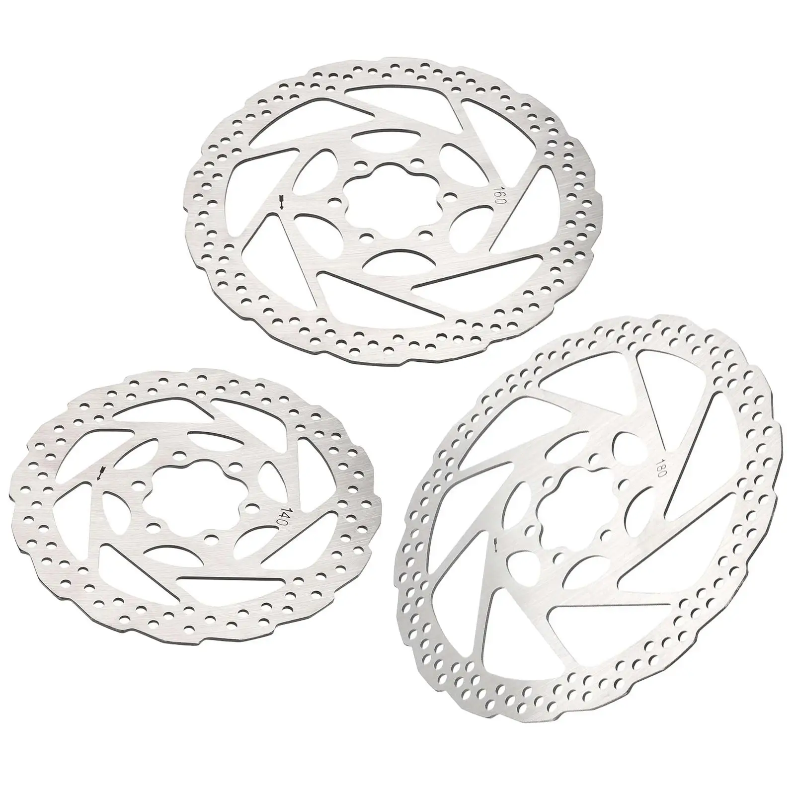 Stainless Steel Bike Disc Brake Rotor Heat Dissipation Cycling Accessory with 6 Bolts for Road E Bikes
Stainless Steel Bike Disc Brake Rotor Heat Dissipation Cycling Accessory with 6 Bolts for Road E Bikes