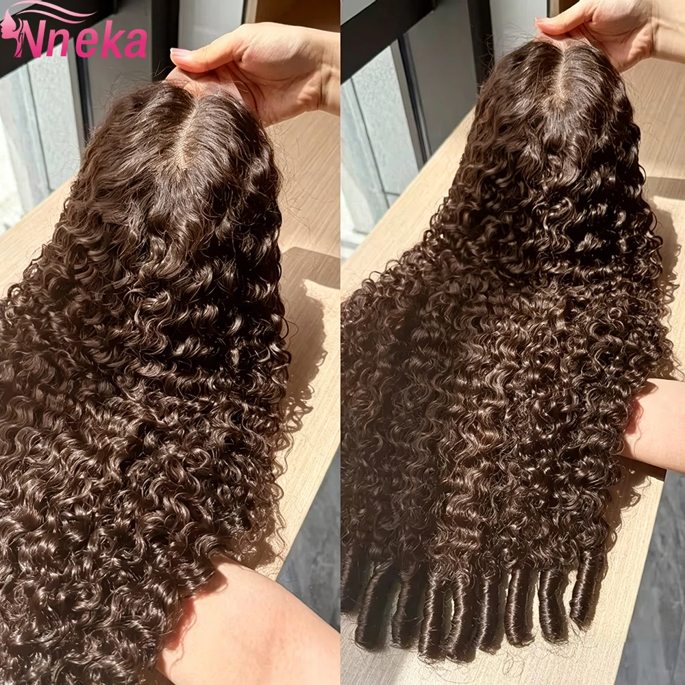 Chocolate Brown Burmese Curly Hair Wigs 13x4 Transparent Lace Frontal Wigs Human Hair Wig Brazilian Human Hair Wigs 180 Density
Chocolate Brown Burmese Curly Hair Wigs 13x4 Transparent Lace Frontal Wigs Human Hair Wig Brazilian Human Hair Wigs 180 Density
