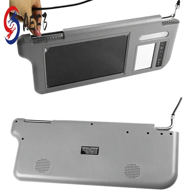 AEF3-7Inch Gray Car Right Sun Visor Rear View Mirror Screen LCD Monitor 2 Channel Video Replacement Accessories
AEF3-7Inch Gray Car Right Sun Visor Rear View Mirror Screen LCD Monitor 2 Channel Video Replacement Accessories