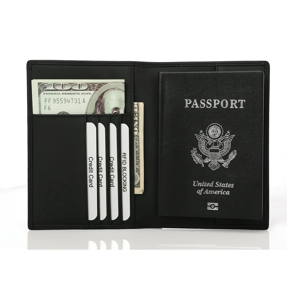 1pc Top Layer Cowhide Passport Holder, Anti Theft Business Style Boarding Card Wallet, For Travel Documents
1pc Top Layer Cowhide Passport Holder, Anti Theft Business Style Boarding Card Wallet, For Travel Documents