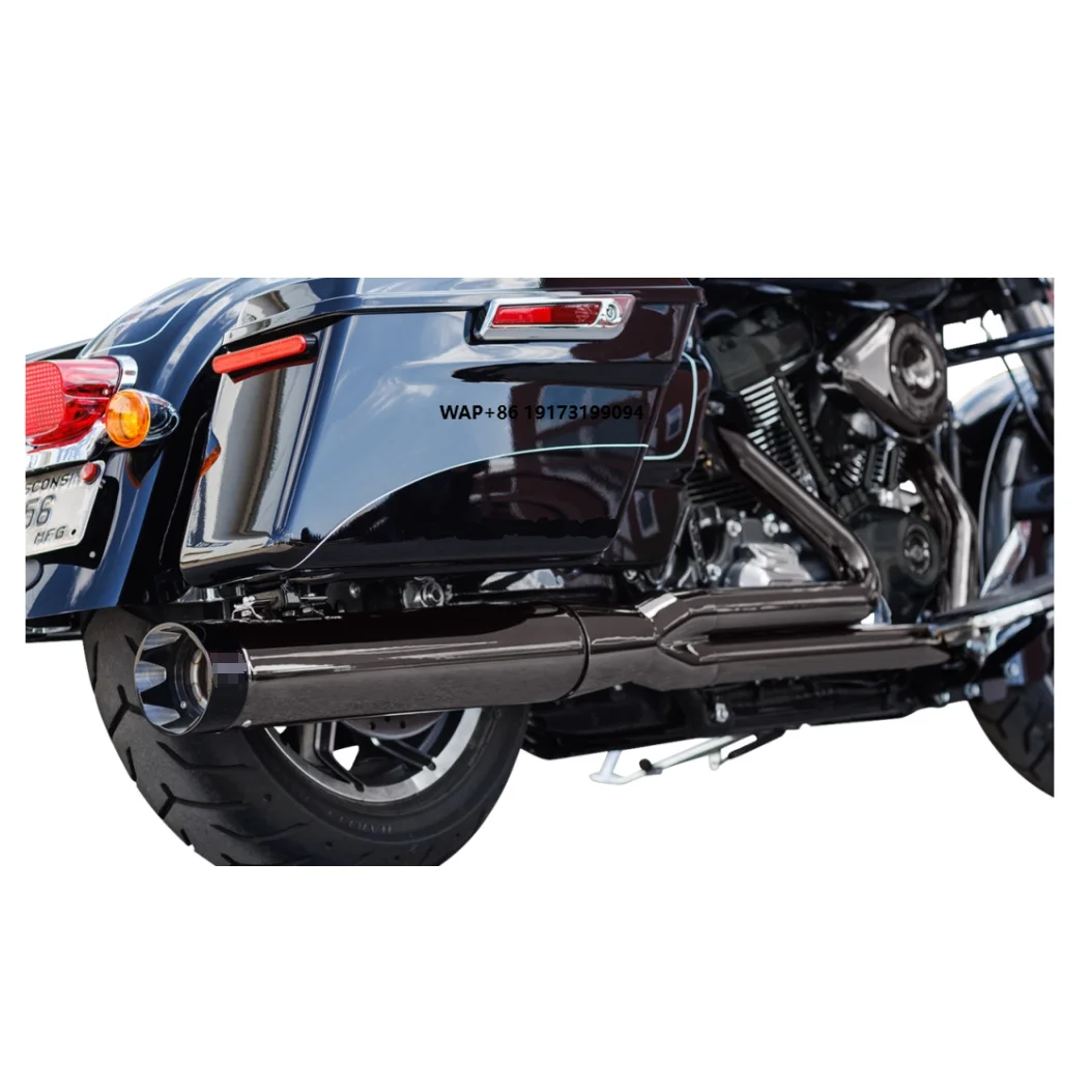 2-into-1 Lava Chrome Sidewinder Exhaust System for M8 Touring Models STREET GLIDE STREET GLIDE ULTRA CVO ROAD GLIDE
2-into-1 Lava Chrome Sidewinder Exhaust System for M8 Touring Models STREET GLIDE STREET GLIDE ULTRA CVO ROAD GLIDE