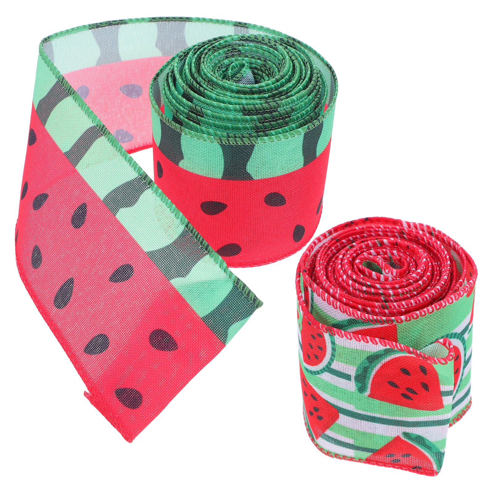 Watermelon Ribbon 2 Rolls Diy Craft Polyester Ornament Creative Cake Friut Wired Edge Fruit Wide Wire Spring Wrapping Crafts Box
Watermelon Ribbon 2 Rolls Diy Craft Polyester Ornament Creative Cake Friut Wired Edge Fruit Wide Wire Spring Wrapping Crafts Box