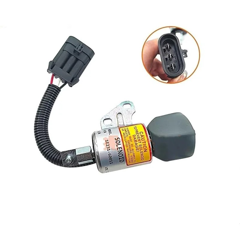 12V Fuel Shutoff Solenoid 7000782 Fit Intended For Excavator 418 E08 E10 E17 E19 E20
12V Fuel Shutoff Solenoid 7000782 Fit Intended For Excavator 418 E08 E10 E17 E19 E20