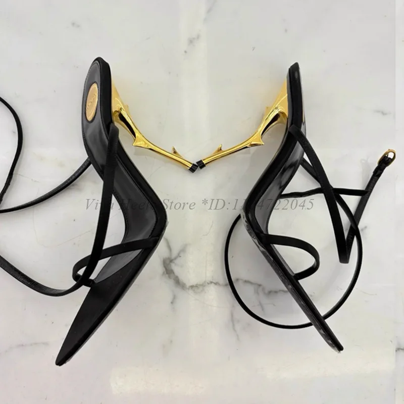 Black Strange Style Leather Hot Chick Sandals Women's 2025 Summer New in Strap High Heels Sexy Party Luxury Designer Shoes
Black Strange Style Leather Hot Chick Sandals Women's 2025 Summer New in Strap High Heels Sexy Party Luxury Designer Shoes