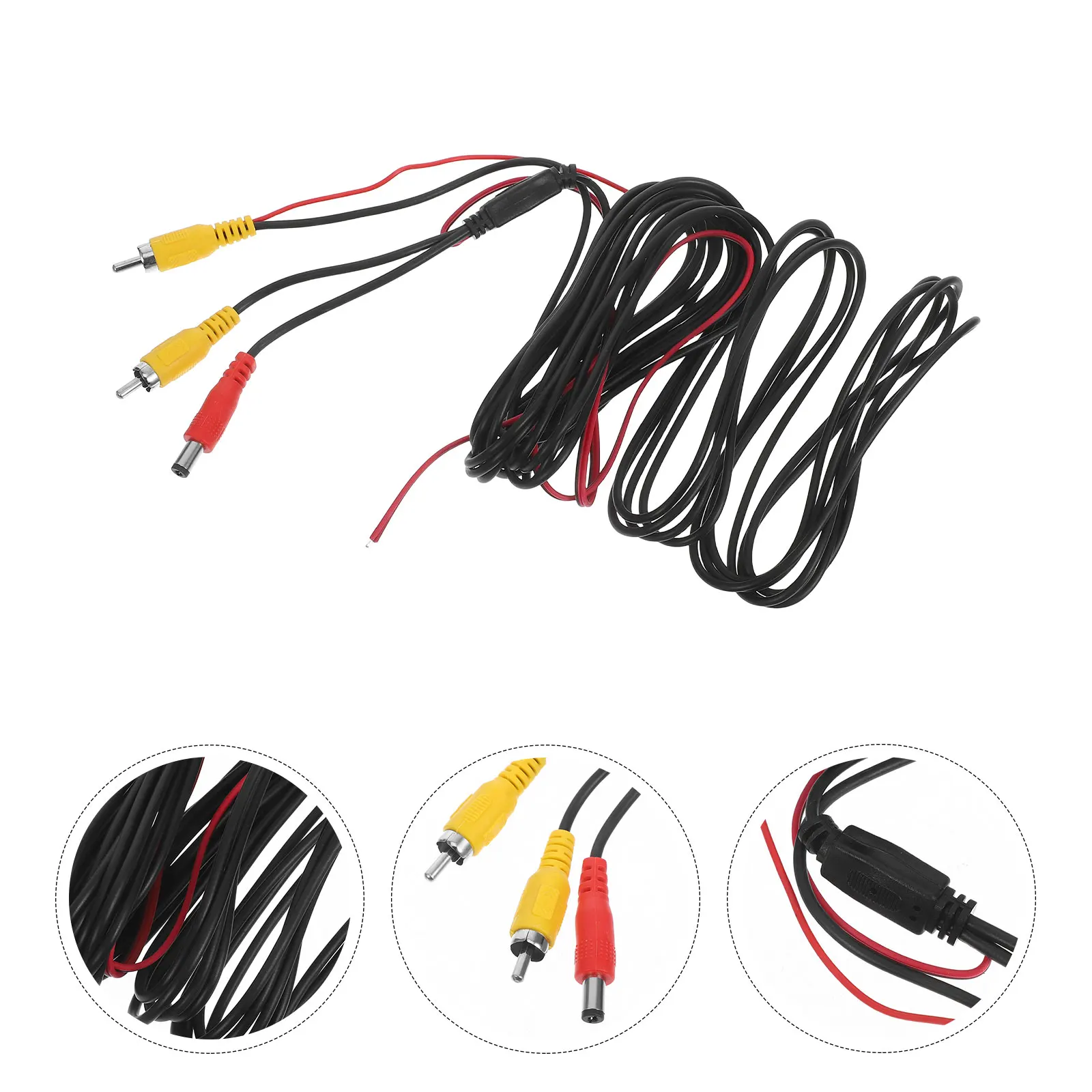 6M Extension For Car Backup Camera Reverse Video Power Transmission Long Rear View Camera Signal Wire Parking Image 
6M Extension For Car Backup Camera Reverse Video Power Transmission Long Rear View Camera Signal Wire Parking Image
