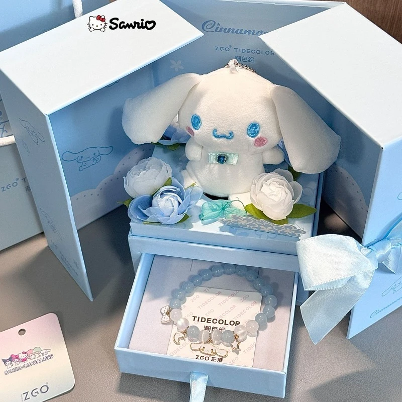 Anime Cartoon Kawaii Sanrio Cinnamoroll Crystal Beads Bracelet Birthday Chinese Valentine's Day Girlfriend Best Friend Gift Box
Anime Cartoon Kawaii Sanrio Cinnamoroll Crystal Beads Bracelet Birthday Chinese Valentine's Day Girlfriend Best Friend Gift Box