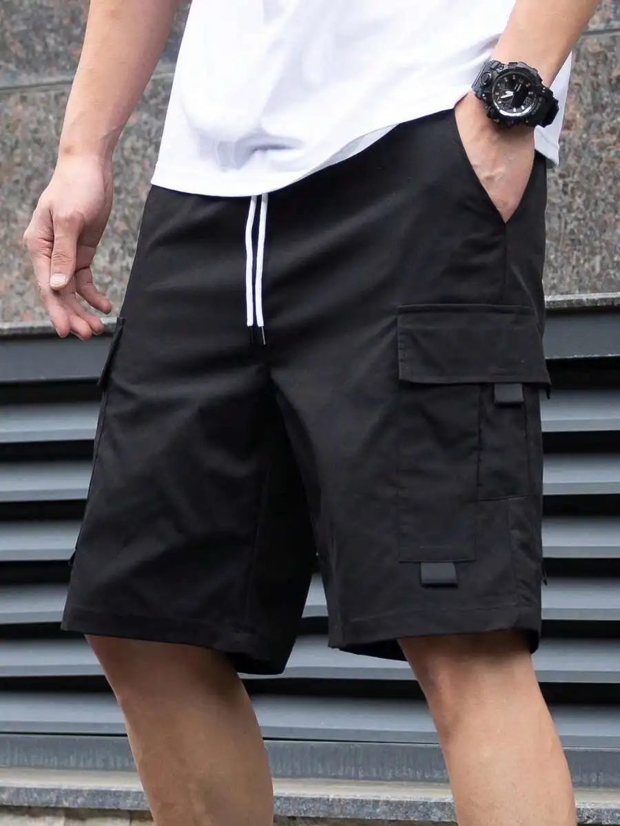 Manfinity Homme Men's Black Summer Casual Hiking Ins Fashion Street Drawstring Work Shorts,Cool Streetwear For Daily Wear,,School,Party,Gift For Boyfriends
Manfinity Homme Men's Black Summer Casual Hiking Ins Fashion Street Drawstring Work Shorts,Cool Streetwear For Daily Wear,,School,Party,Gift For Boyfriends