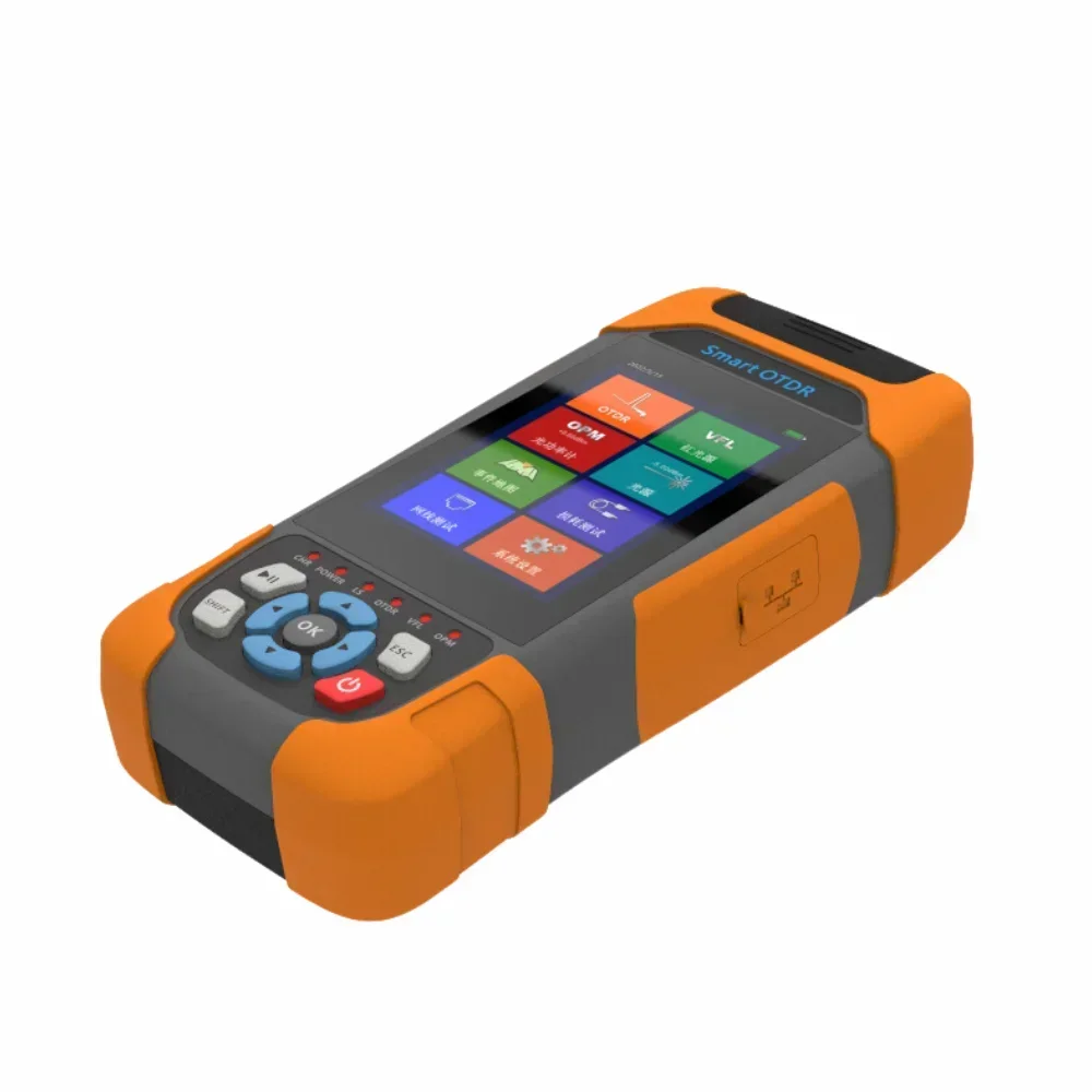 CL1000-SF3 Multifunction Mini OTDR 1610nm 22dB for FTTH Fiber Optic Reflectometer VFL OPM OLS Event Map RJ45 Cable Tester
CL1000-SF3 Multifunction Mini OTDR 1610nm 22dB for FTTH Fiber Optic Reflectometer VFL OPM OLS Event Map RJ45 Cable Tester