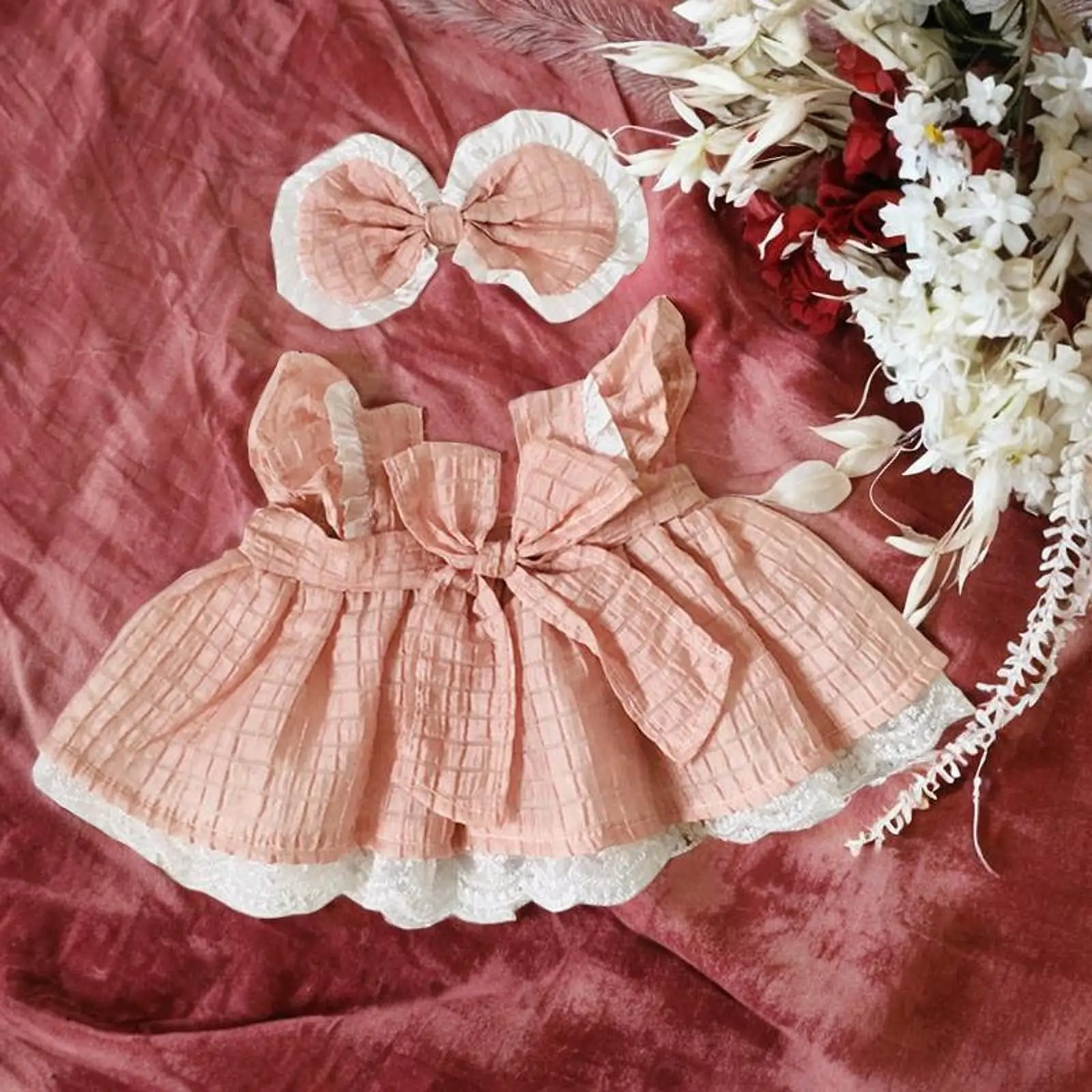 Doll Clothes Soft Cloth Outfit Miniature Collectible Dress Up for 37cm Plush Toy Collection
Doll Clothes Soft Cloth Outfit Miniature Collectible Dress Up for 37cm Plush Toy Collection