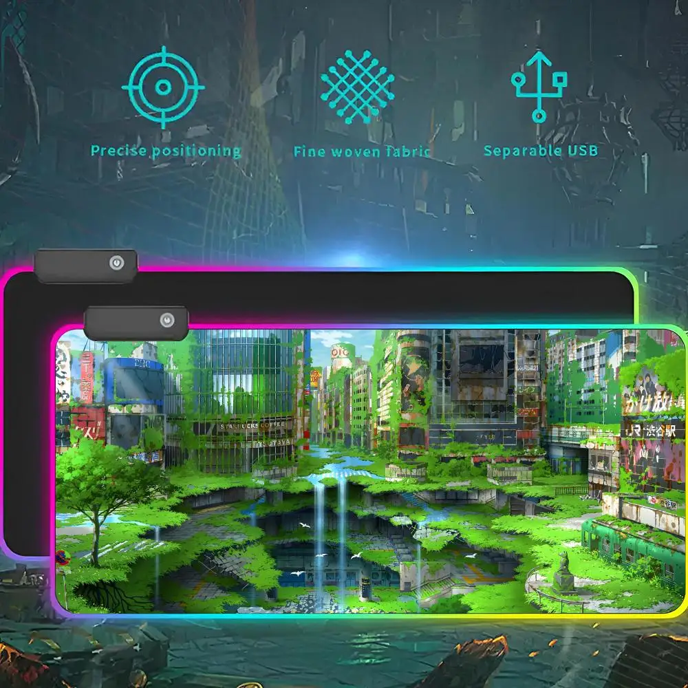 Зеленый растительный большой игровой коврик для мыши в стиле аниме RGB со светодиодной подсветкой, игровой коврик для мыши, водонепроницаемый большой ковер для геймерской мыши, большая клавиатура Mause Pa
Зеленый растительный большой игровой коврик для мыши в стиле аниме RGB со светодиодной подсветкой, игровой коврик для мыши, водонепроницаемый большой ковер для геймерской мыши, большая клавиатура Mause Pa