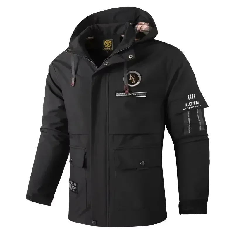 Men Fashion Jacket Men Spring Autumn Windbreaker Bomber Jacket Coats Men 2024 Outdoor Waterproof Detachable Hooded Jackets Mens
Men Fashion Jacket Men Spring Autumn Windbreaker Bomber Jacket Coats Men 2024 Outdoor Waterproof Detachable Hooded Jackets Mens